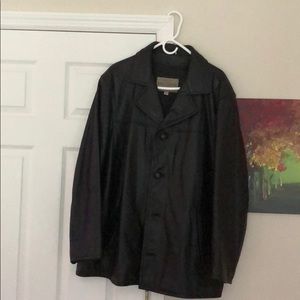 Guess by Marciano vintage 3 quarter leather jacket